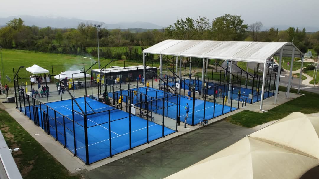 Pistes de qualité — club de padel Horgues Pyrénées Padel, près de Tarbes (Hautes-Pyrénées, 65)
